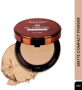 सेवन सीस 2 In 1 HD Oil Control Compact Powder Matte Finish (Skin) कॉम्पैक्ट