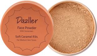 Dazller Face Powder, Featherlight Sheer Finish, Oil-Control, Added Sunscreen Compact
