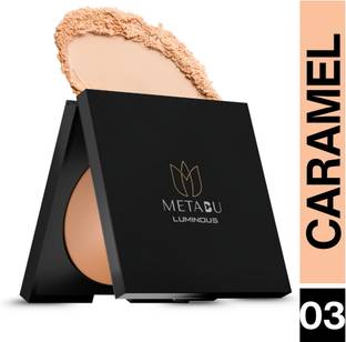 Metabu Luminous Powder Long Lasting Matte Finish Oil Control With SPF 25 Compact