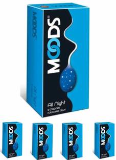 MOODS LuvStock All Night Climax Delay- Extra Time Condoms For Men Condom