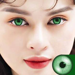 Globalead Natural Premium Eye Color Contact Lens (Dark Green)