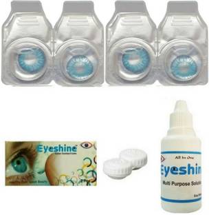Eyeshine Blue Color Contact Lens 2 Pair