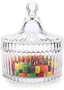 Prachi Glass Cookie Jar  - 500 ml