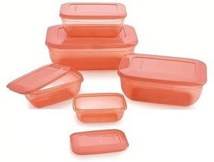 MOOZICO Plastic Fridge Container  - 2700 ml, 1700 ml, 580 ml, 290 ml, 150 ml