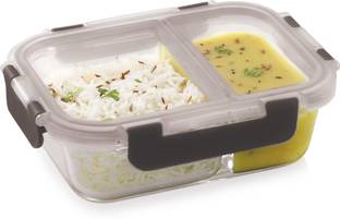 Magnus Glock Glass Food Rectangle Divider Container 1 Containers Lunch Box