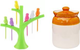 Newai Ceramic Pickle Jar  - 1000 ml