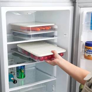 STARKENDY Plastic Fridge Container  - 2500 ml, 1200 ml, 1200 ml