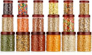 Lion Lender Plastic Grocery Container  - 350 ml, 650 ml, 1000 ml