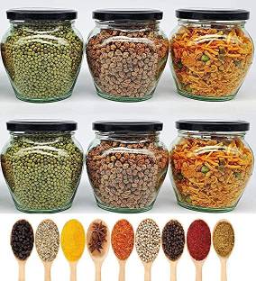 meelana Glass Grocery Container  - 400 ml