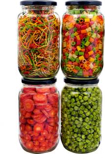 Skyper Glass Grocery Container  - 1100 ml