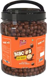 Tosca Biscos Chocolate Biscuit Balls – Chocolate Munchies Cream Cracker Biscuit