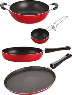 NIRLON Non-Stick Aluminium Cookware Combo Gift Set Non-Stick Coated Cookware Set