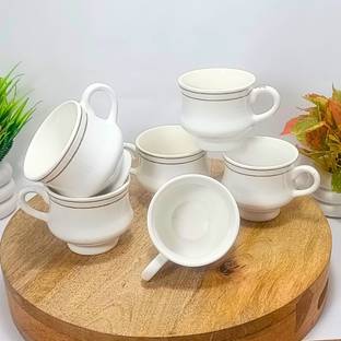 THE INDIA STYLE Pack of 6 Bone China