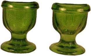 QIMACPLUS Pack of 2 Glass Superior, Smooth Edge, Glass Eye Wash Cups with Engineering Design to Fit Eyes