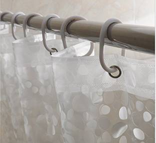CASA FURNISHING 270 cm (9 ft) PVC Long Door Curtain Single Curtain