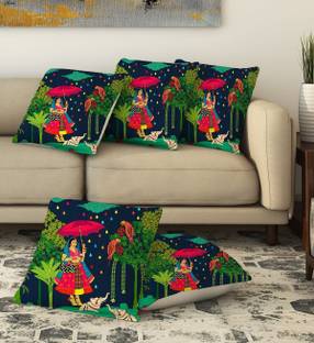 Sparklings Jute Cushions Cover