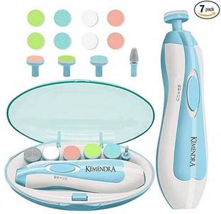 BZILO Electric Baby Nail Trimmer with 6 Grinding Heads for Newborn Infant and Toddler
