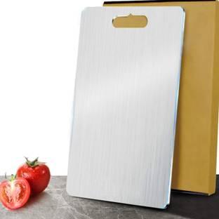 Henny 8inch x 12inch steel chopping board | chopping board | cutting board | Stainless Steel Cutting Board