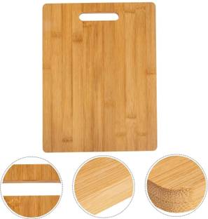 Prabodham Exports Wooden Kitchen Chopping Board with Handle (Pack of 1) Wooden Cutting Board