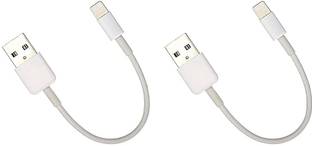PARANDIV Lightning Cable 2.4 A 0.3 m Buy 1 Get 1 Free Orignal Branded Fast Charging High Quality Power Bank cable