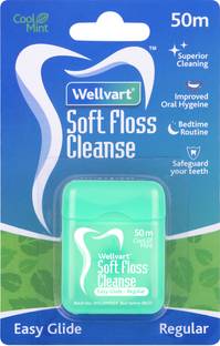 Wellvart Soft Floss Cleanse Cool Mint