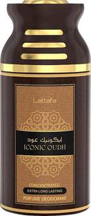 Lattafa Iconic Oudh Body Spray  -  For Men & Women