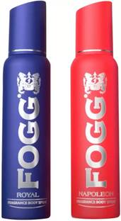FOGG Royal & Napoleon No Gas Body Spray  -  For Men