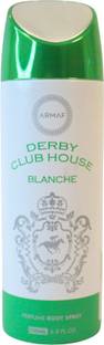 ARMAF Derby Club House Blanche Deodorant Spray  -  For Men