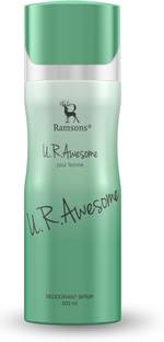 RAMSONS U R Awesome Deodorant Spray  -  For Women