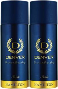 DENVER Pride 165 Ml Combo Deodorant Spray  -  For Men