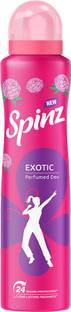 Spinz Exotic Perfumed Deo, 24 Hours Long Lasting Freshness Deodorant Spray  -  For Women