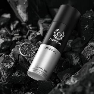 DENVER Black Code Deo Long Lasting Deodorant Spray  -  For Men