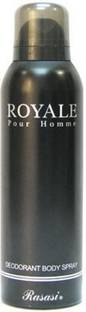 RASASI Royal Pour Homme Deodorant Spray  -  For Men