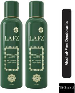 LAFZ Makhallat Al Aud | No Alcohol Deodorant | Long Lasting Body Spray Body Spray  -  For Men