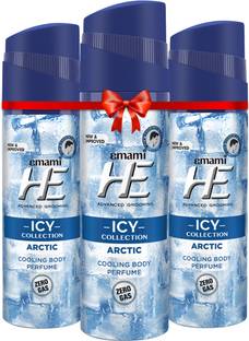 HE Arctic | 120 ML Each Deodorant Spray  -  For Men