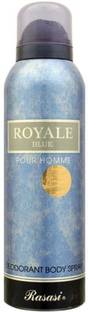 RASASI ROYALE BLUE POUR HOMME Deodorant Spray  -  For Men