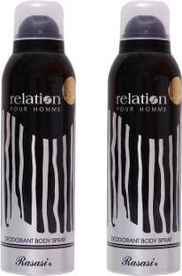 RASASI 2 Relation Men Deodorant Spray  -  For Men