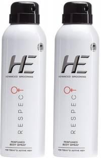 HE RESPECT Perfumed Deodorant Spray  -  For Men
