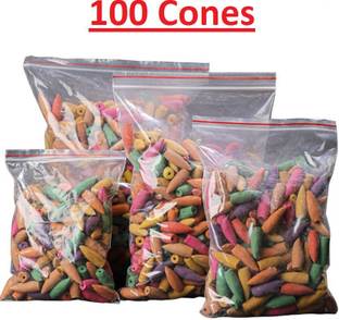 OCTIN Backflow Incense Dhoop Cones For Smoke Fountains With Mix Fragrance Sandal Dhoop