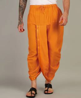 HOC Embroidered, Striped, Solid Men Dhoti