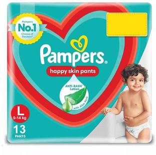 Pampers Diaper Pants - L (13 Pcs) - L
