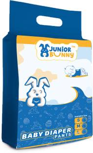 junior bunny Ultra Classic Baby Diaper Pull Up Pant with Anti rash Protection, Size (Small) - S