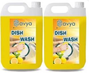 NAVYA Dish Wash Gel 10 Litre ,Non Acidic Premium Gel Dishwash Bar
