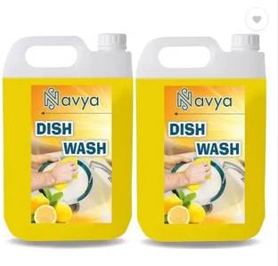 NAVYA Dish Wash Gel 10 Litre ,Non Acidic Premium Gel Dishwash Dish Cleaning Gel