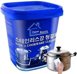BUSAWARE Boom wash Oven & Cookware Cleaner: Multi-Purpose Stainless Steel Cleaning Powder Dishwash Bar