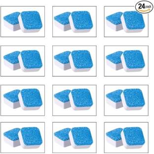 Ascendant 24 Pcs Effervescent Washing Machine Cleaner Tablets | Removes Limescale Dishwash Bar
