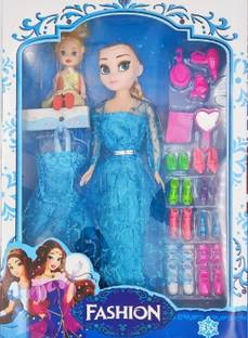AR KIDS TOYS Fashion Doll Moveable Arms & Legs Doll for Girls with Dress& Fashion Accessories