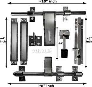 Circle Stainless Steel Door Handle
