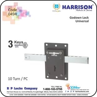 HARRISON Stainless Steel, Iron Polished Smart Lock