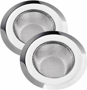 ActrovaX Kitchen Sink Stainless Steel Push Down Strainer